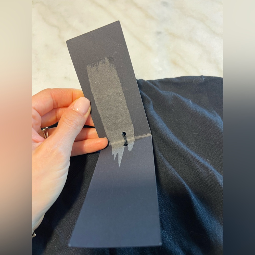 Saint Laurent 2019 Black Metallic Palm Tee XL NWT - Picture 9 of 11